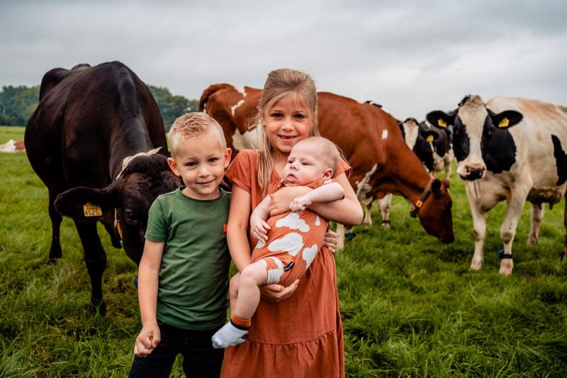 op de boerderij    