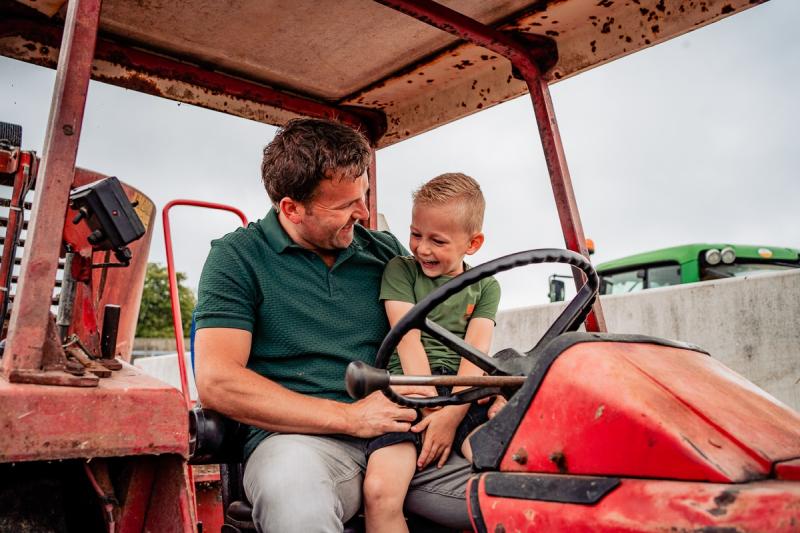 op de boerderij    